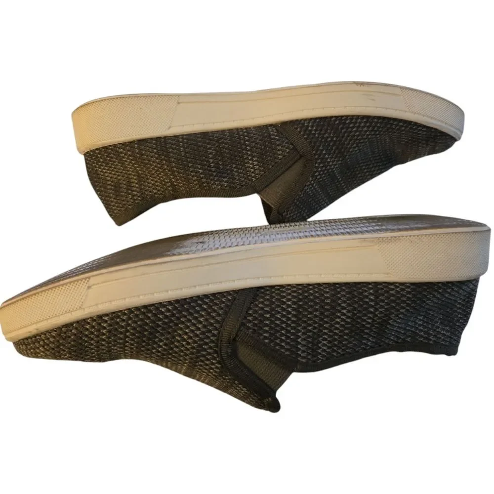 Skechers Black Espadrilles Slip-On Shoes